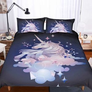 140x200 Housse de Couette 1 Personne 1 Taie doreiller 63x63 Mani Textile Parure de lit Plume