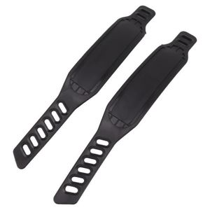 Pédales de vélo avec clip d'orteil et sangles compatibles pour