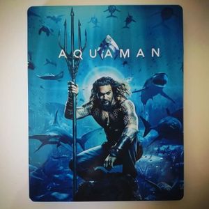 BLU-RAY FILM Aquaman Steelbook bluray 4K et 3D (2019)