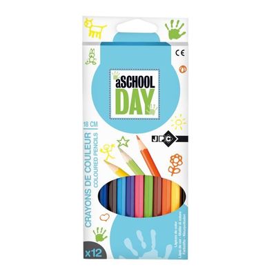 Lot 60 Mini Crayons De Couleur – 6 Couleurs Par Boîte – Cadeau Anniversaire Et Fête Scolaire – 360 Crayons