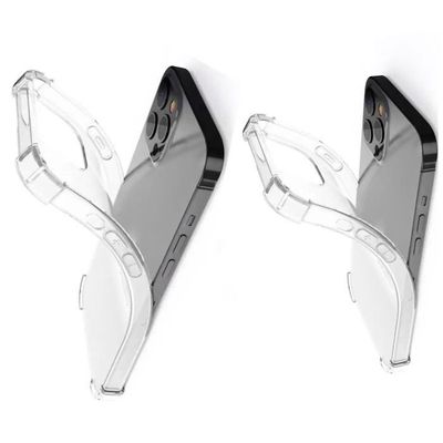 Coque - GHL Tech - iPhone 11 Pro Max - Pack de 2 - Silicone - Anti-choc - Transparent