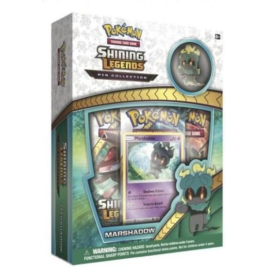 Coffret Pokémon Pin Marshadow SL3.5 - Cartes à collectionner - AC-DÉCO - Adulte - Mixte