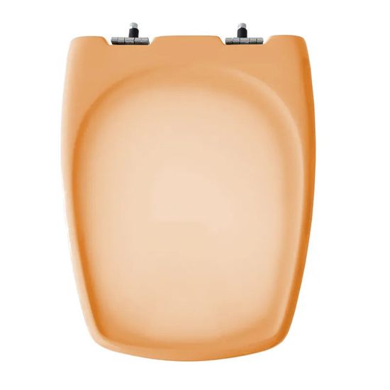 Abattant pour wc SELLES Cheverny Blanc Peche jaspe Cdiscount Bricolage