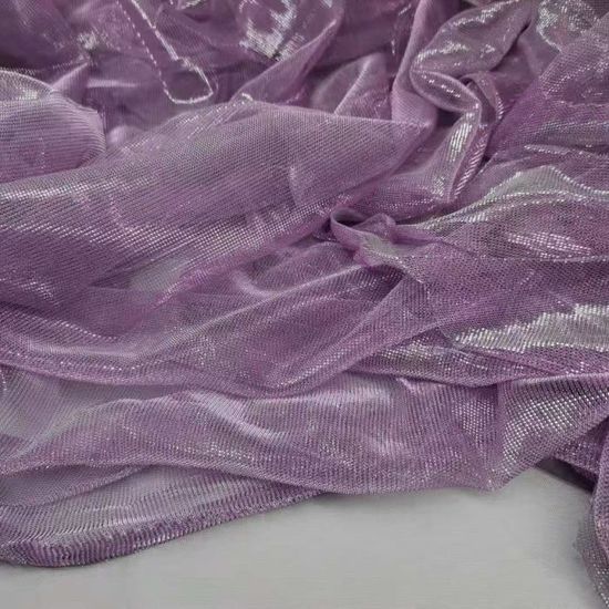 Robe De Soirée Fille Métallique à Pois Rouges - Taille 6 - Maille Transparente (mesh) - Neuve Avec étiquettes Ashley Ann