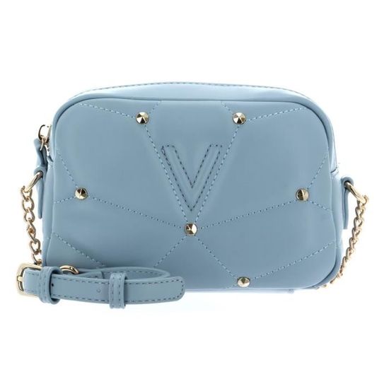 Sac à épaule Valentino Alexia Camera Bag - Polvere (Bleu, Neuf Avec Étiquettes)