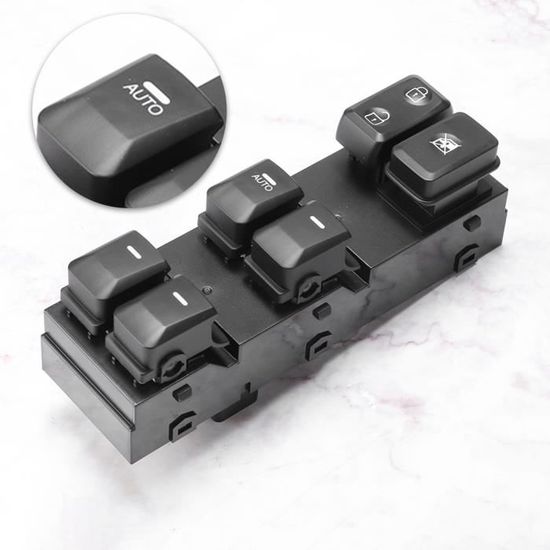 Interrupteur De Fenêtre électrique Avant Droit Pour Kia Sportage-R 2010-2016 | Référence 93575-3W100 | Remplacement Direct