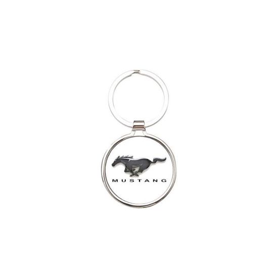 Porte-clés Moon En Métal Argenté - Design AMG - Boîte Cadeau Incluse - Idée Cadeau Pour Passionnés D'automobile