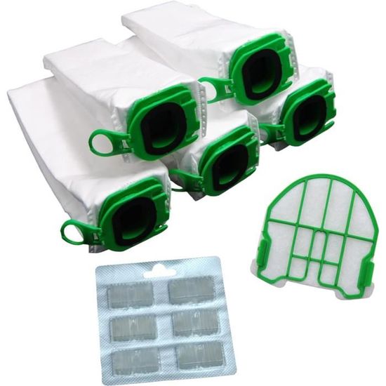 3 Filtres à Poussière McFilter Pour Vorwerk Kobold VC100 | Rechange Aspirateur Sans Fil - Compatible VC 100