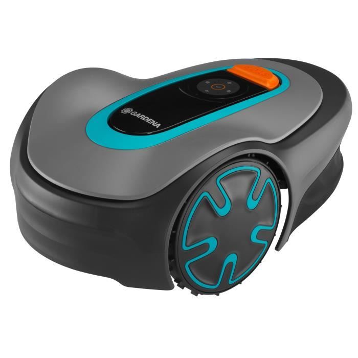 GARDENA Tondeuse robot SILENO minimo 250 – Connexion Bluetooth® – Surface tonte max 250m² – Triple l