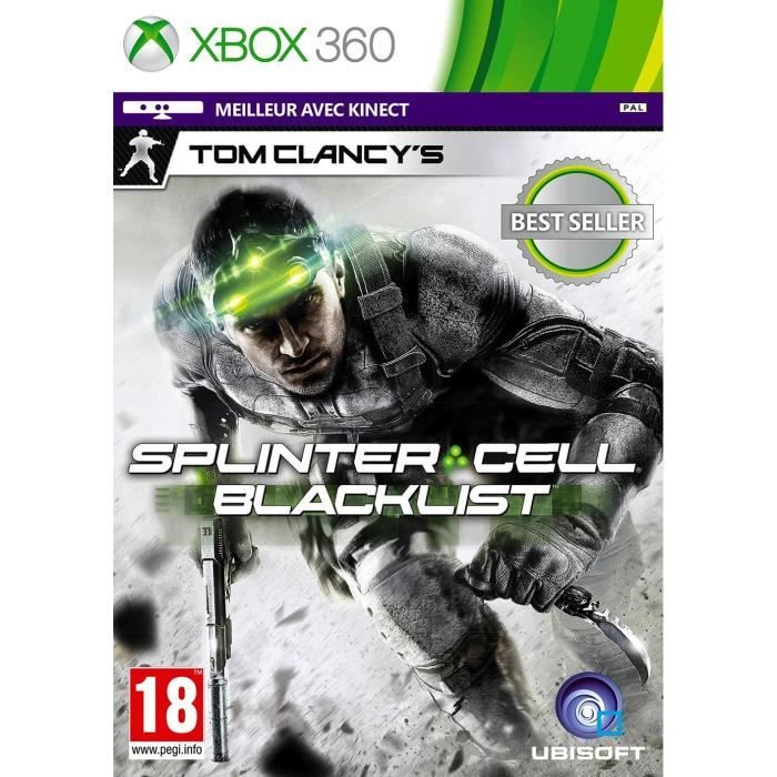 Ubisoft Splinter Cell Black List Classics Jeu Xbox 360