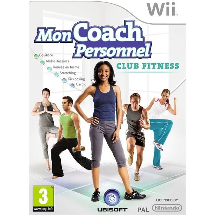 MON COACH PERSONNEL-CLUB FITNESS / Jeu console Wii