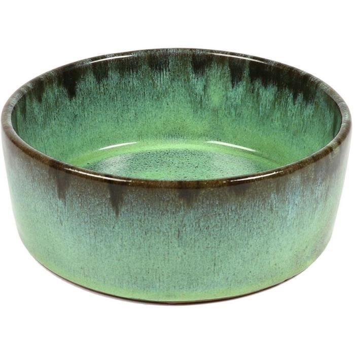 D&D Chien Trendy Mangeoire Jasper vert 16x16x6cm 0,54Kg
