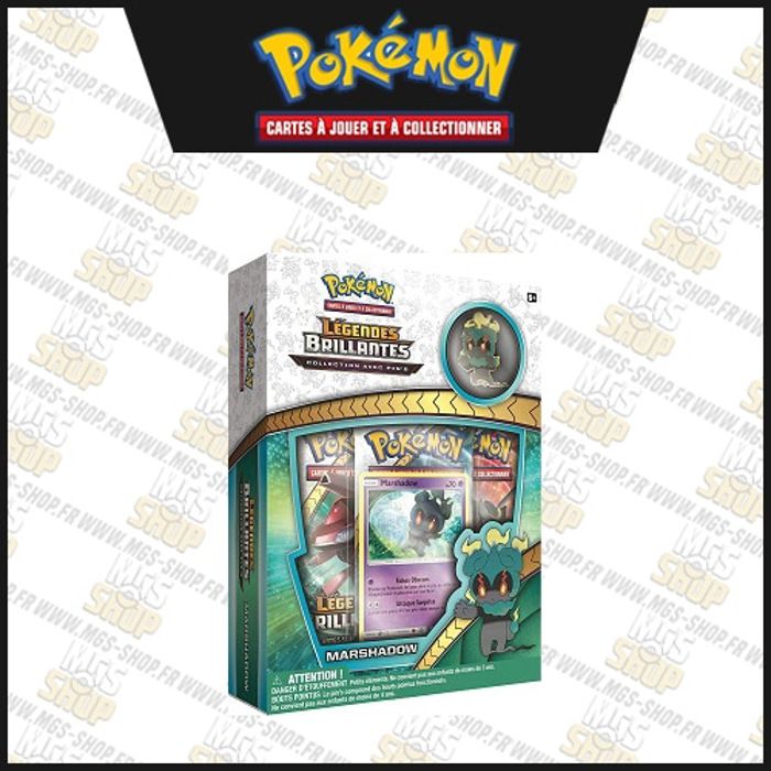 Coffret Pokémon Pin Marshadow SL3.5 - Cartes à collectionner