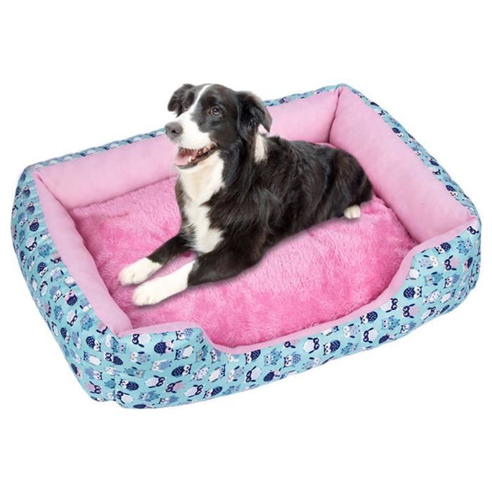 Couverture de coussin de chiot de lit de chien de chien de compagnie doux HQJ81030573DM