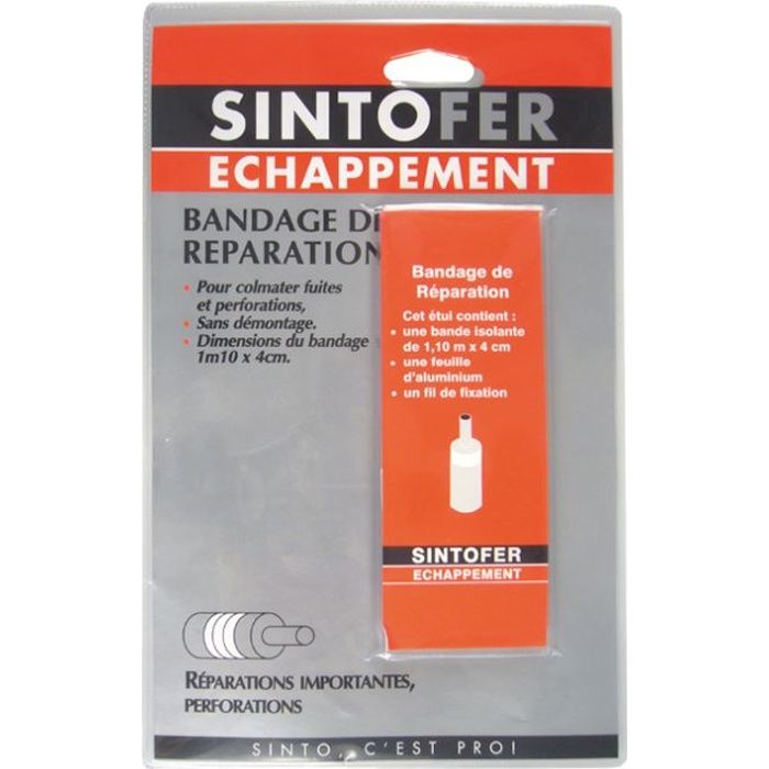 Black bandage de réparation d'échapement : Sint…
