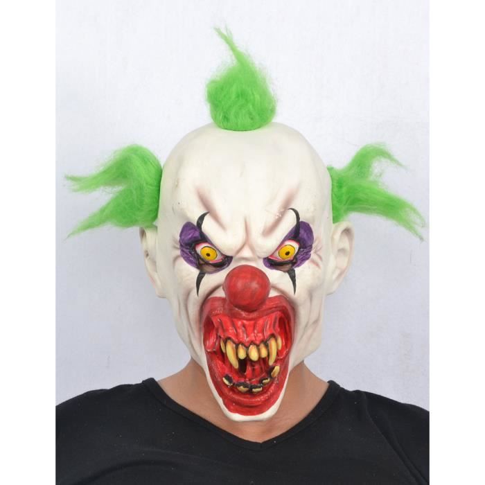 Masque clown terrifiant adulte Halloween