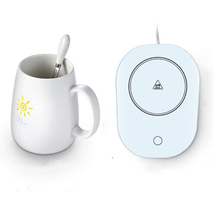 Chauffe-biberons USB chauffage coaster intelligent 55 degrés isolation café tasse de chauffage lait chaud coaster nouvea 712282