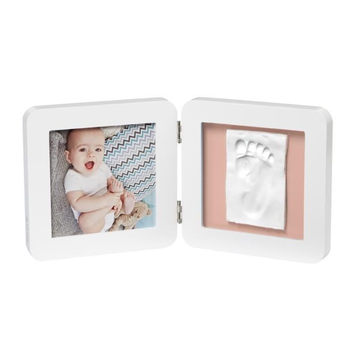 Baby Art Cadre à empreinte Essentials My Baby Touch Blanc