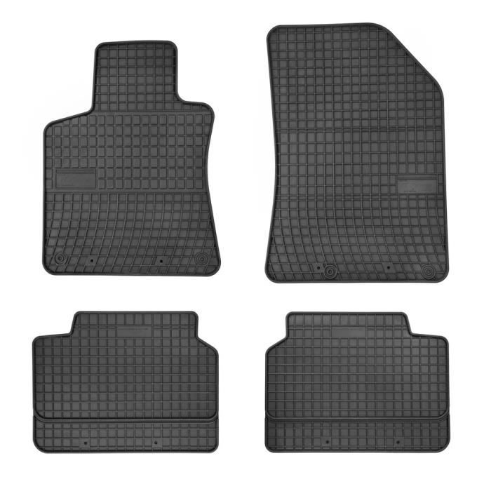 Convient pour PEUGEOT 3008 II Caoutchouc Tapis De Sol en Caoutchouc Paillassons Tapis À PARTIR DE 2016