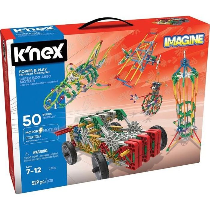 Jeu de construction motorisé Knex Imagine : Super box avec moteur aille Unique Coloris Unique