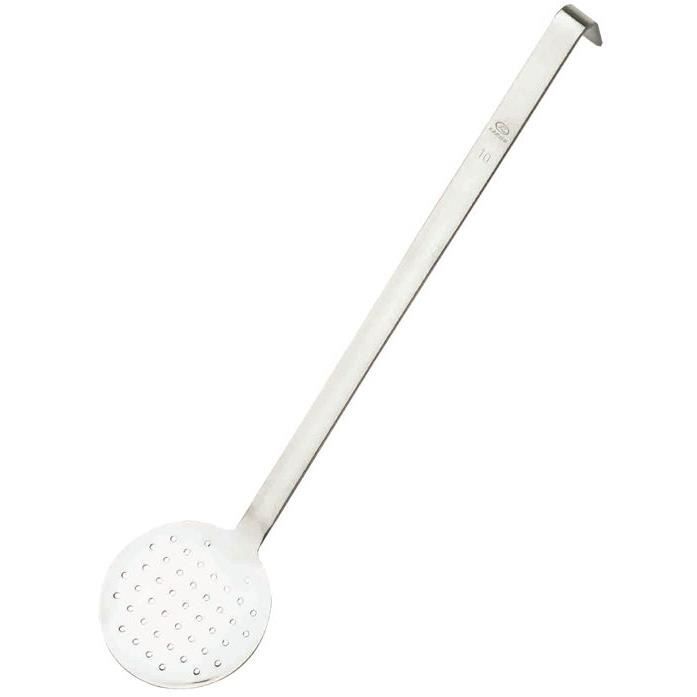 Ecumoire Chef D : 12 cm - inox
