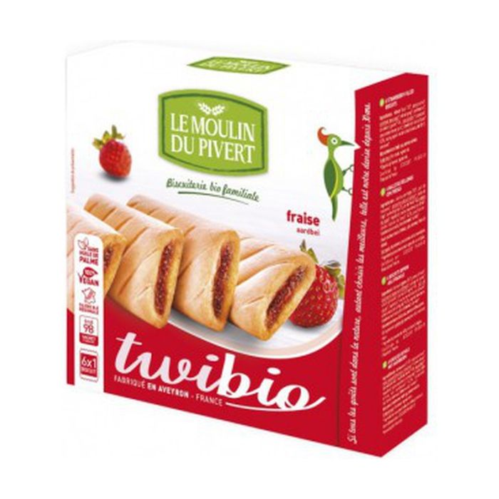 Twibio fourré fraise 150gr