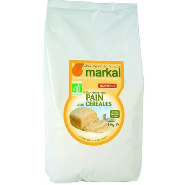 Farine pour pain aux céréales et graines, 1kg, ...