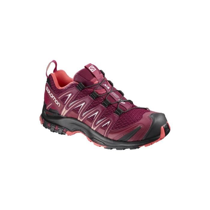 XA PRO 3D W - Chaussures randonnée femme Beet Red / Cerise. 41 1/3