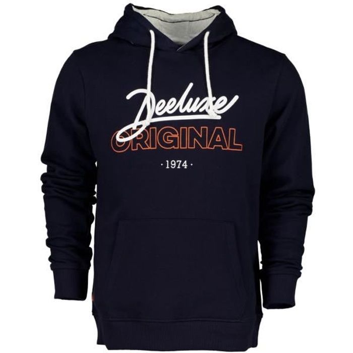 DEELUXE Sweat à capuche logoté FURISU Night Blue