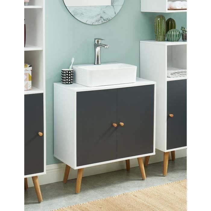 Salle Bains 60 Gris