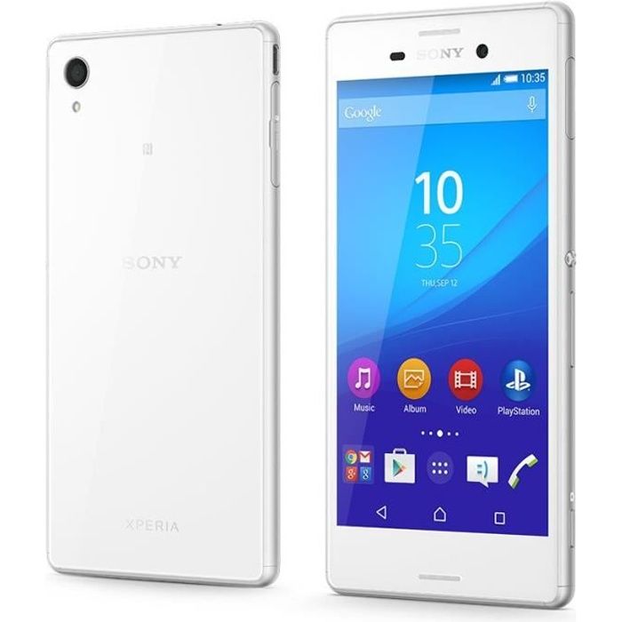 SONY E2303 M4 AQUA BLANC Débloqué tout opérateur.