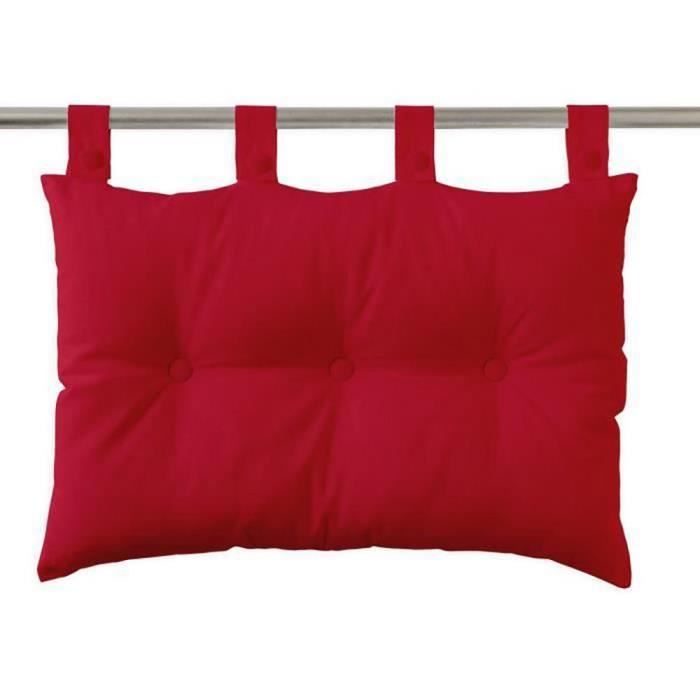 Tête de lit 70x50 cm Today pomme d'amour 100% coton 50 X 70 Rouge