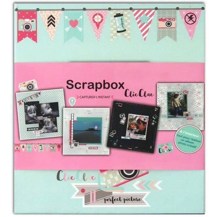 Coffret Mon album photo DIY - Clic Clac