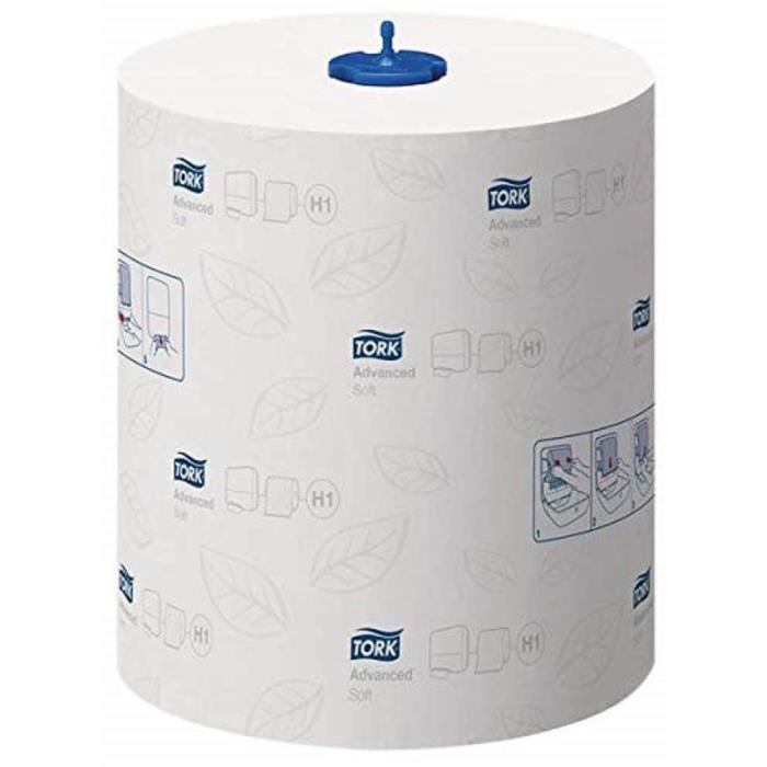 Tork Serviette Main Rouleau -2plis -pour distributeur Matic H1 -120069- 150x21cm