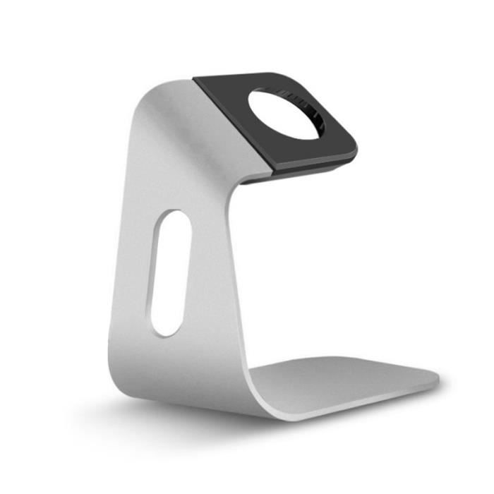 Silver -Support de chargeur en métal et aluminium, pour Apple i Watch, support de charge, Station de charge, nouveauté 2021