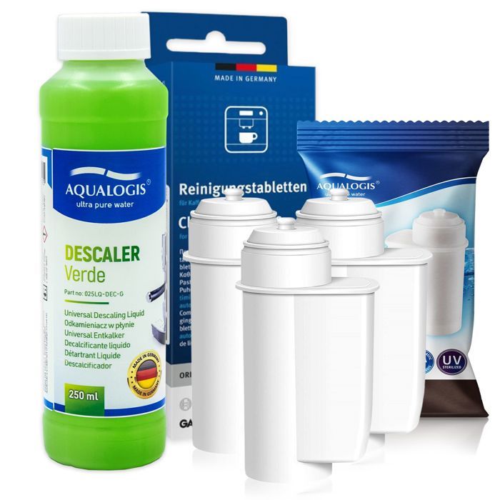 Jarra Filtradora De Agua Aqualogis 2.6L Azul + 12 Cartuchos Pure+ Para Brita Maxtra+ - Suministro 1 Año