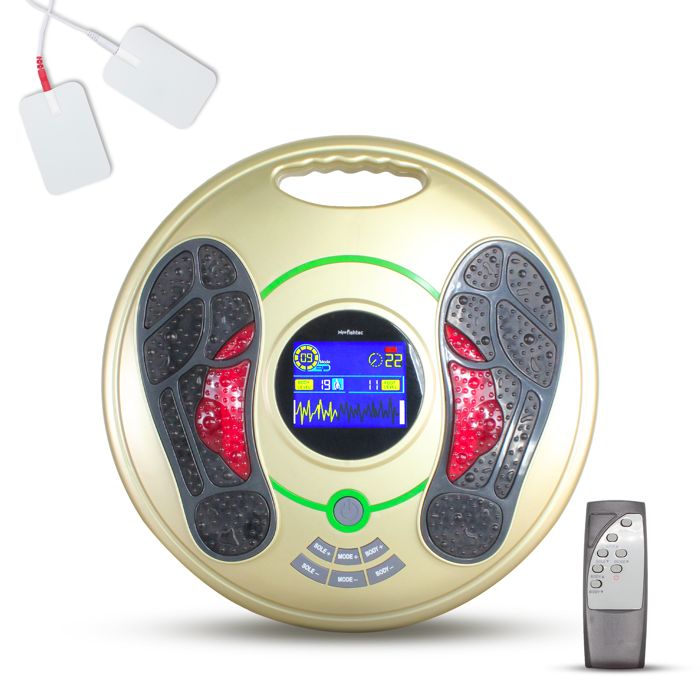 Stimulateur Musculaire FISHTEC 99 Niveaux dIntensité + 25 Programmes