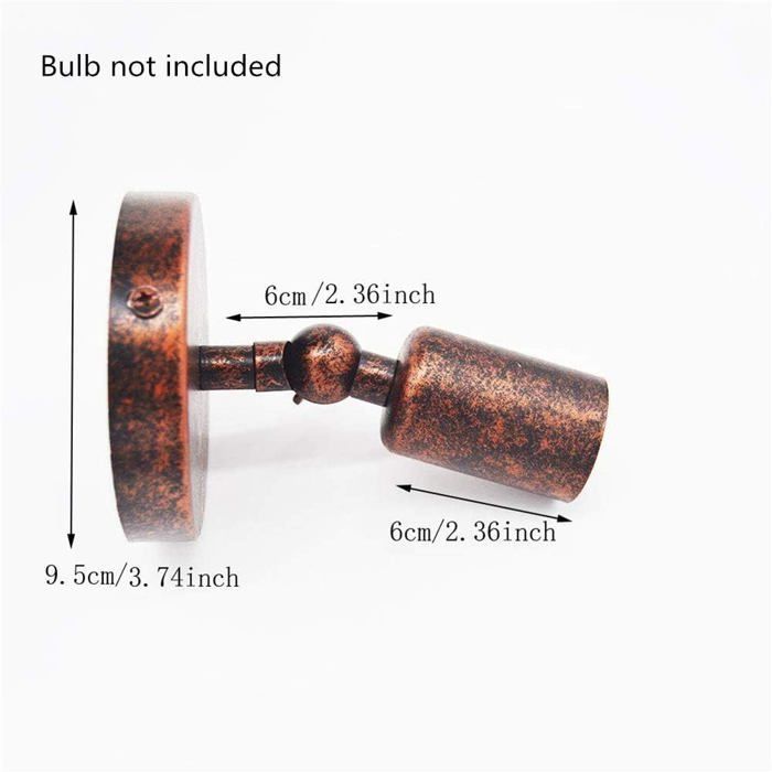 Appliques Murales Vintage Avec Abat-jour En Verre Globe, Appliques