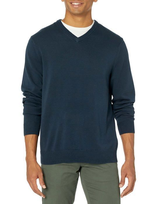 Pull chandail Essentials MAE35003FL18 Nav XL Amazon Pull a col en V Grandes Tailles Disponibles Homme Bleu Marine Cdiscount Pret a Porter