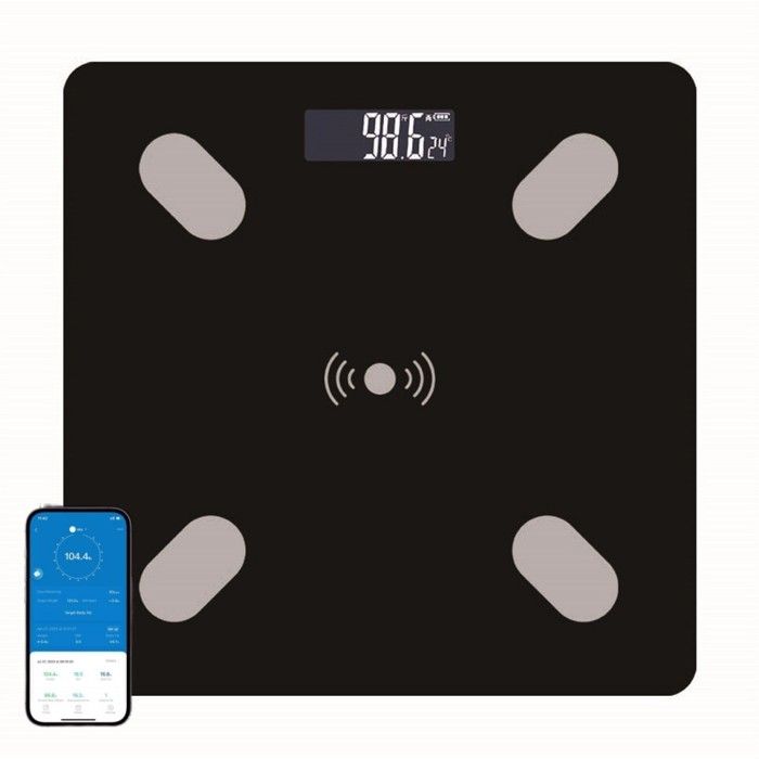 Balance Pese Personne-Pese Personnes-Balance Connectée-Haute Précision avec Affichage-180kgBluetooth