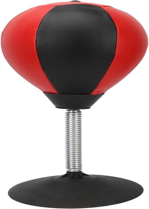 Sac De Boxe De Bureau Avec Ventouse - Punching Ball Amusant Pour Déstresser | Enfants Et Adultes | Cadeau Bureau