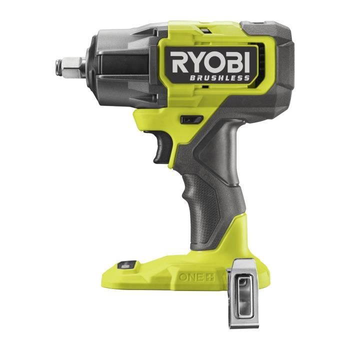 Boulonneuse à chocs RYOBI Brushless 18V 4 modes jusqu'à 700 Nm Desserrage 900 Nm 12