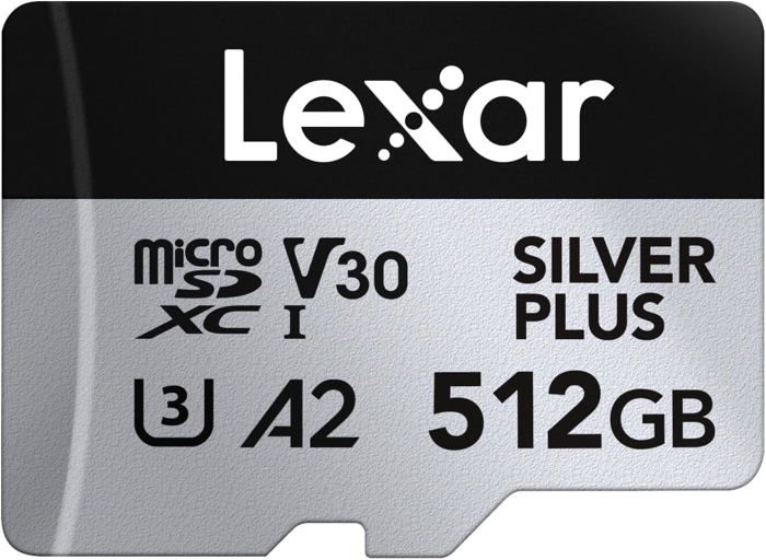 Carte Micro SD 512 Go - UHS-I U3, Adaptée à La Vidéo 4K - Pour GoPro, Smartphone, Caméra D'action, Ordinateur