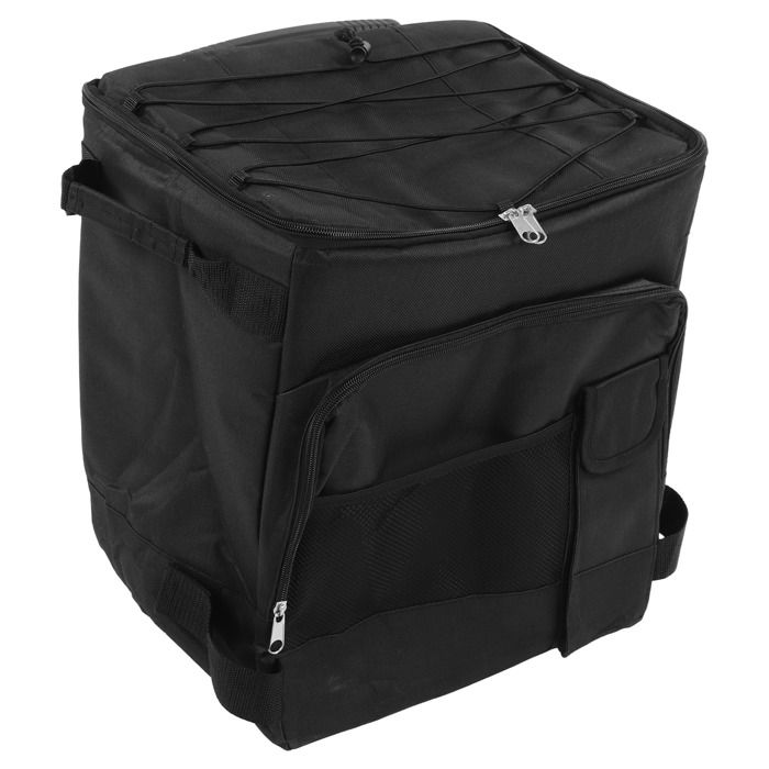 OMABETA Grande glacière roulante Sac de refroidissement à roulettes isolé étanche Portable à double fermeture sport outillage