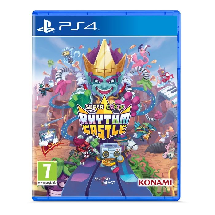 Jeu vidéo KONAMI Super Crazy Rhythm Castle 1 à 4 joueurs Action PS4
