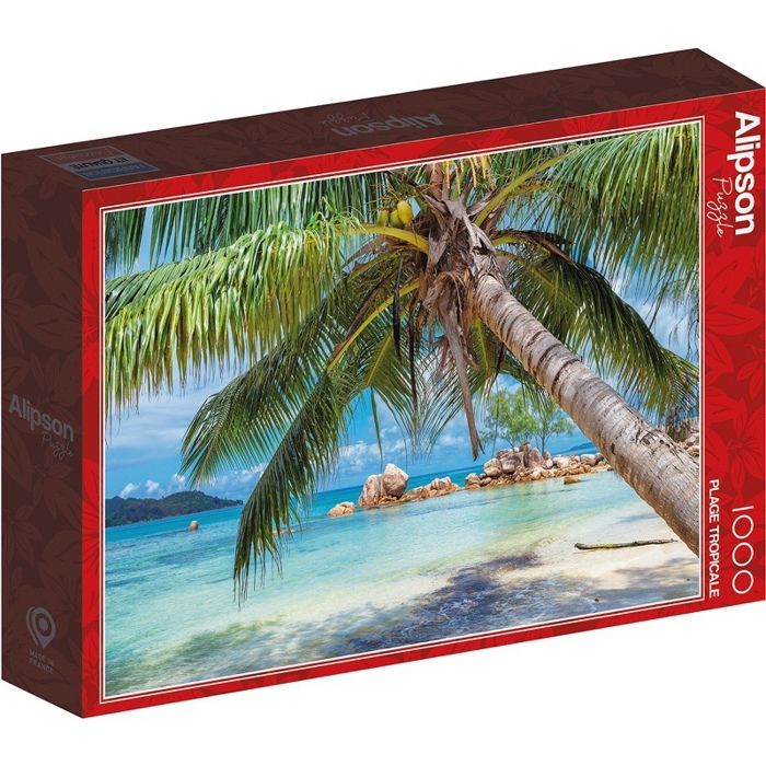 Puzzle 1000 pièces - ALIZE - Alize Plage Tropicale - Multicolore - Matériaux durables - Thème plage Puzzle 1000 pièces - ALIZE - Alize Plage Tropicale - Multicolore - Matériaux durables - Thème plage
