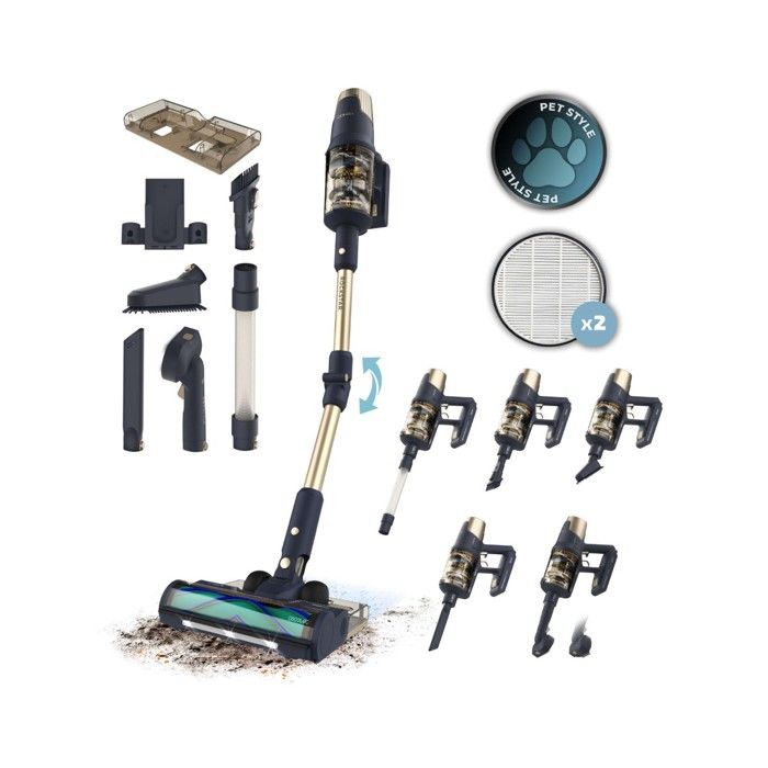 Aspirateur balai Cecotec Conga Rockstar RX70 AquaPet Flex Genesis - Cecotec