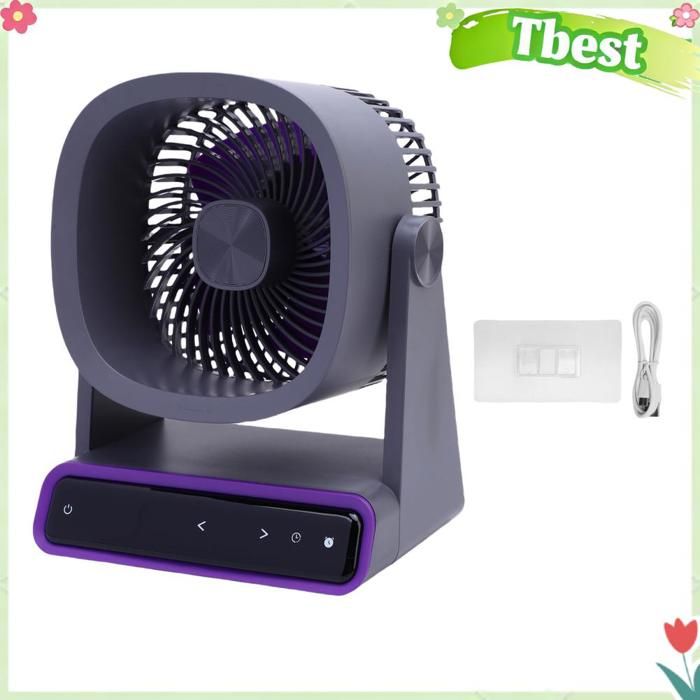 Tbest ventilateur de bureau Ventilateur de refroidissement silencieux pour bureau ou mur écran electromenager ventilateur Style 1 - Tbest
