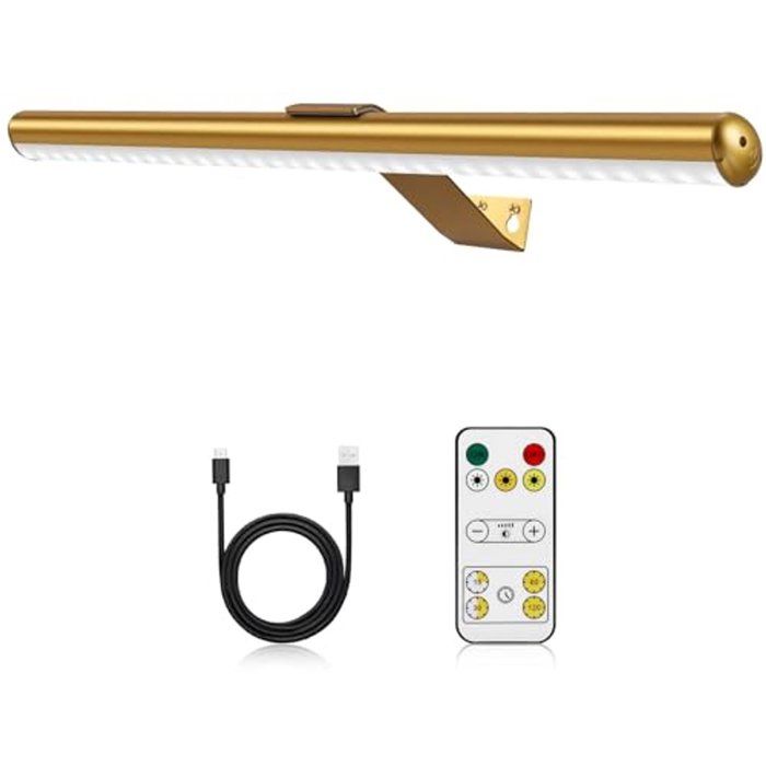 Lampe murale sans fil rechargeable avec télécommande pour tableaux