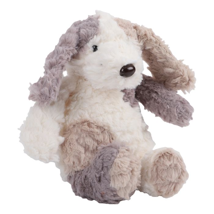 Peluche Chiot Animal en Peluche aux Oreilles Tombantes Mignonnes Rembourrage en Coton PP for Décoration de Chambre et Cadeau